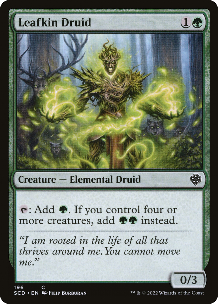 Leafkin Druid [Starter Commander Decks] | Eastridge Sports Cards & Games