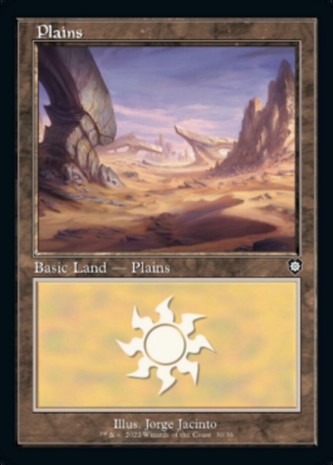 Plains (030) (Retro) [The Brothers' War Commander] | Eastridge Sports Cards & Games