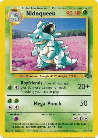 Nidoqueen (23/64) [Jungle Unlimited] | Eastridge Sports Cards & Games