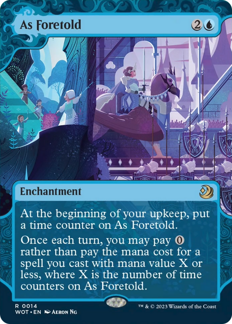 As Foretold [Wilds of Eldraine: Enchanting Tales] | Eastridge Sports Cards & Games