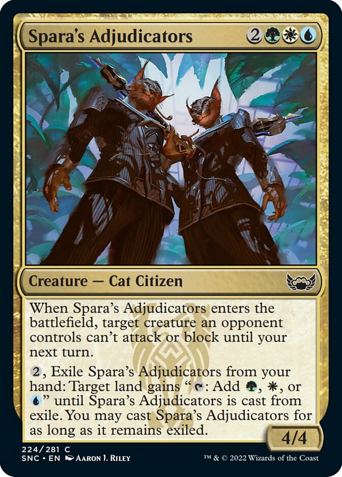 Spara's Adjudicators [Streets of New Capenna] | Eastridge Sports Cards & Games