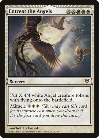 Entreat the Angels [Avacyn Restored] | Eastridge Sports Cards & Games