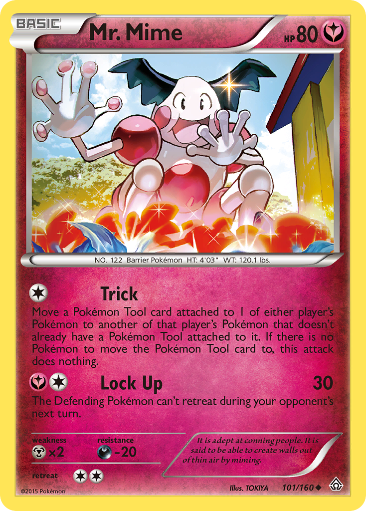 Mr. Mime (101/160) [XY: Primal Clash] | Eastridge Sports Cards & Games