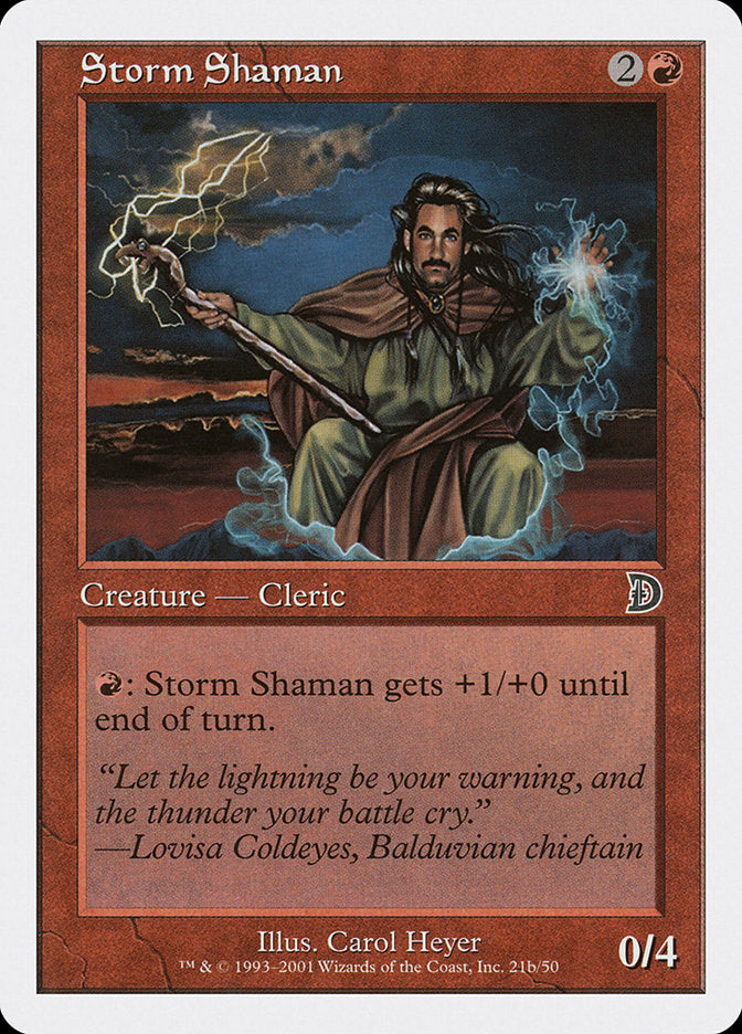 Storm Shaman (Male) [Deckmasters] | Eastridge Sports Cards & Games