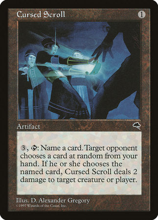 Cursed Scroll [Tempest] | Eastridge Sports Cards & Games