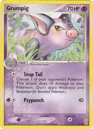 Grumpig (3/12) [EX: Trainer Kit 2 - Plusle] | Eastridge Sports Cards & Games