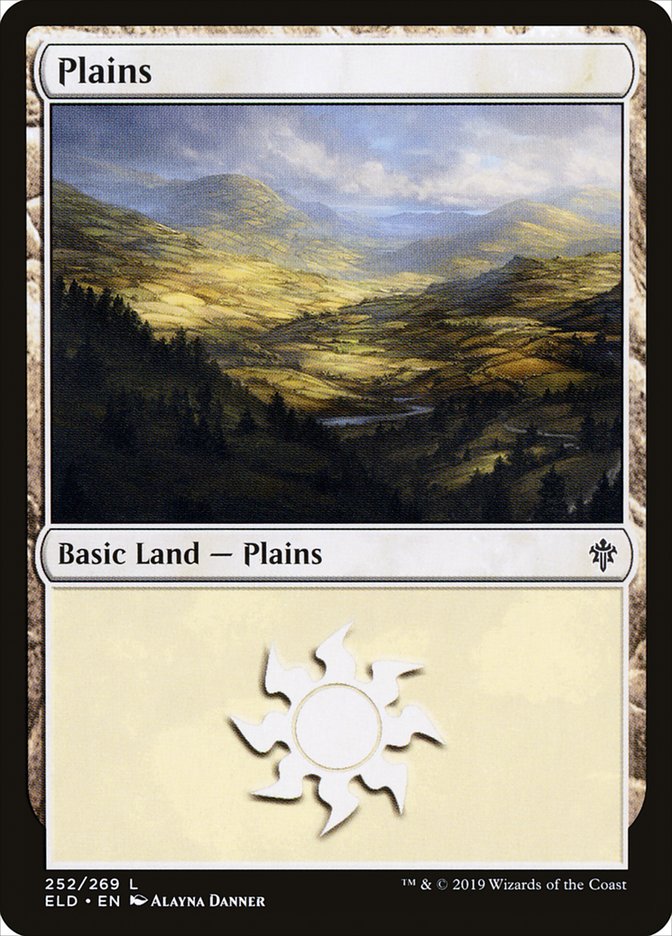 Plains (252) [Throne of Eldraine] | Eastridge Sports Cards & Games