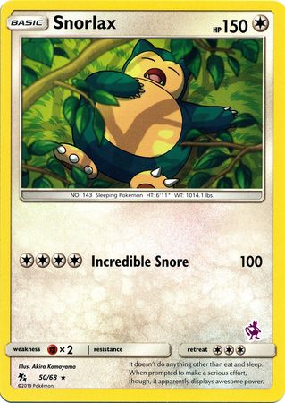 Snorlax (50/68) (Mewtwo Deck) [Battle Academy 2020] | Eastridge Sports Cards & Games