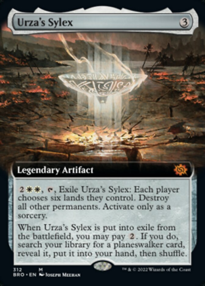 Urza's Sylex (Extended Art) [The Brothers' War] | Eastridge Sports Cards & Games