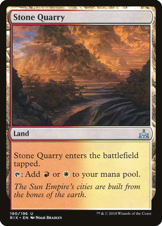 Stone Quarry [Rivals of Ixalan] | Eastridge Sports Cards & Games