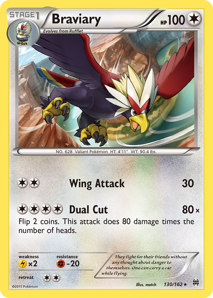 Braviary (130/162) [XY: BREAKthrough] | Eastridge Sports Cards & Games