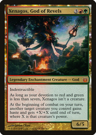 Xenagos, God of Revels [Born of the Gods] | Eastridge Sports Cards & Games