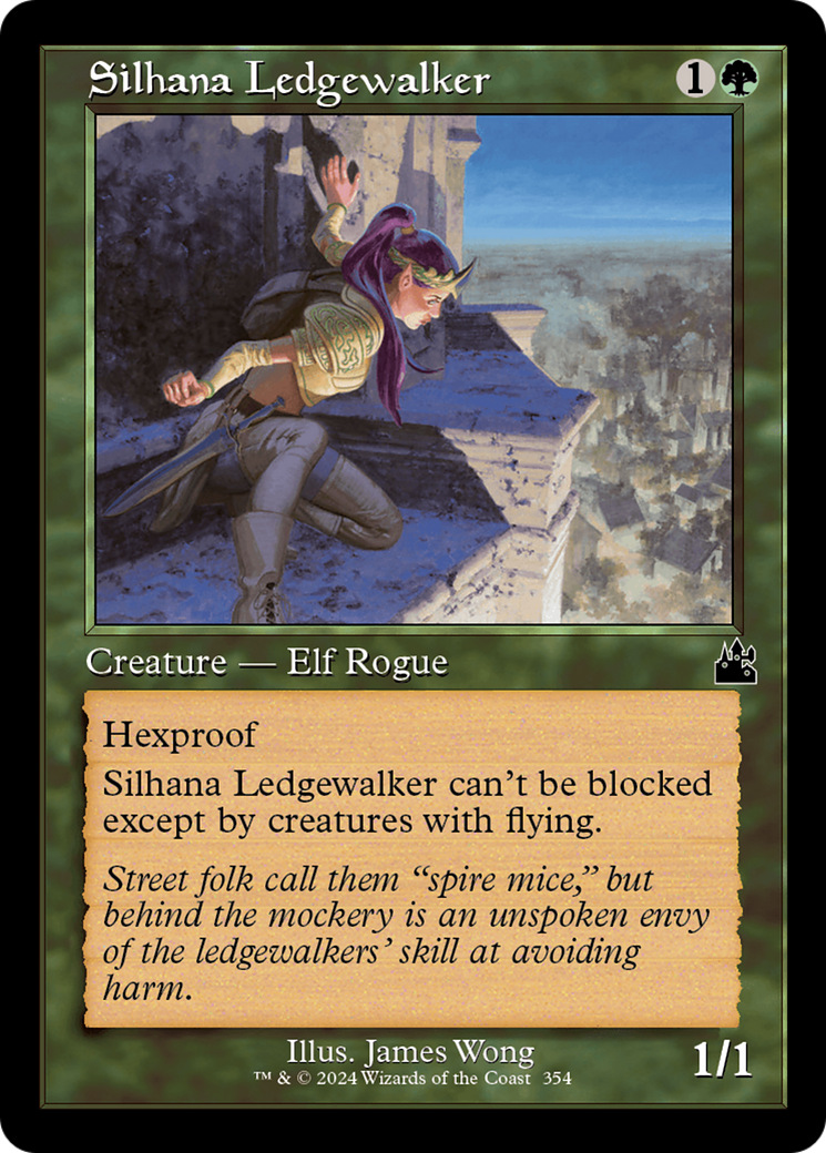 Silhana Ledgewalker (Retro Frame) [Ravnica Remastered] | Eastridge Sports Cards & Games