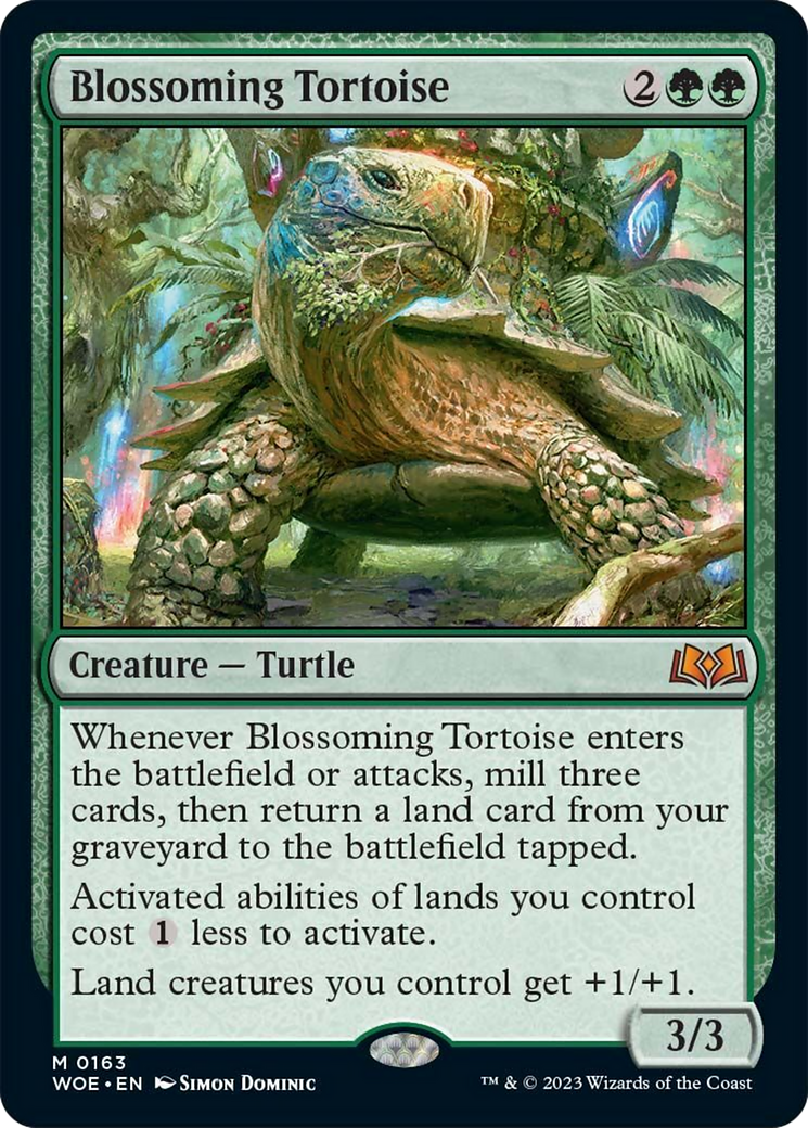 Blossoming Tortoise [Wilds of Eldraine] | Eastridge Sports Cards & Games