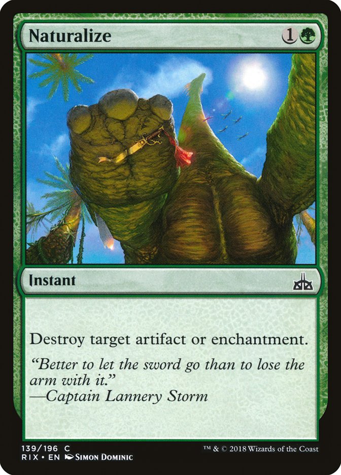 Naturalize [Rivals of Ixalan] | Eastridge Sports Cards & Games