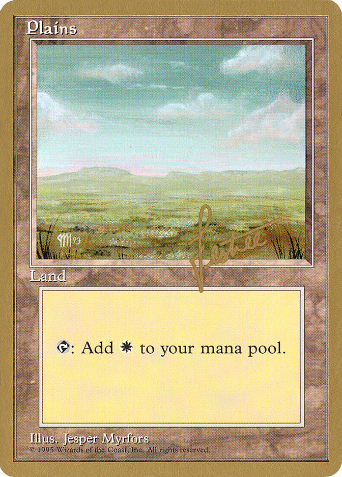 Plains (bl364) (Bertrand Lestree) [Pro Tour Collector Set] | Eastridge Sports Cards & Games