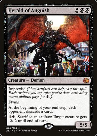Herald of Anguish [Aether Revolt] | Eastridge Sports Cards & Games