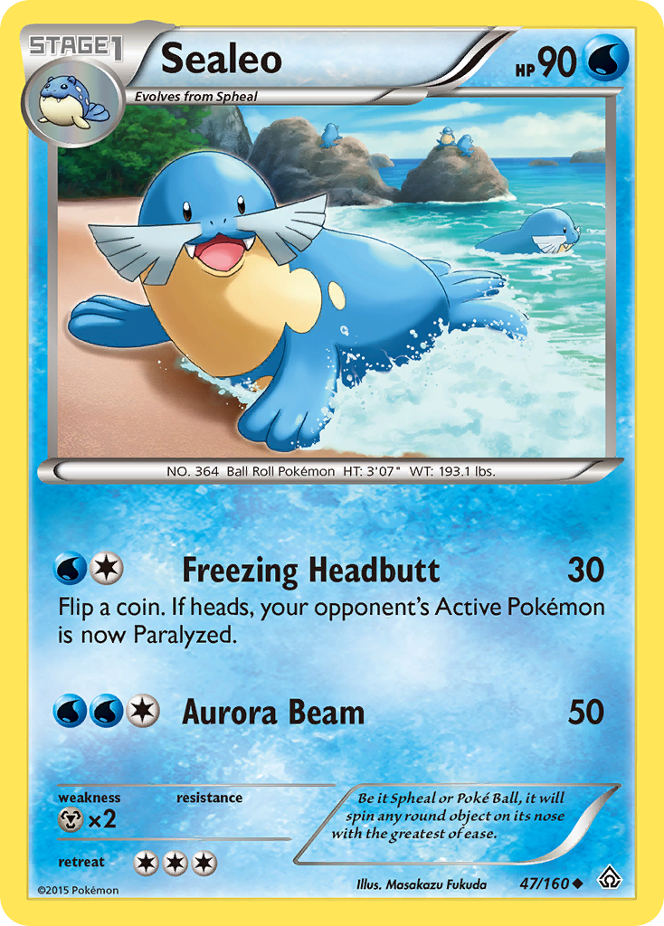 Sealeo (47/160) [XY: Primal Clash] | Eastridge Sports Cards & Games