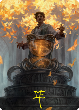 Introduction to Prophecy Art Card (Gold-Stamped Signature) [Strixhaven: School of Mages Art Series] | Eastridge Sports Cards & Games