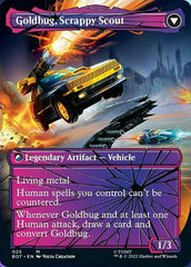 Goldbug, Humanity's Ally // Goldbug, Scrappy Scout (Shattered Glass) [Universes Beyond: Transformers] | Eastridge Sports Cards & Games