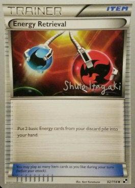 Energy Retrieval (92/114) (Terraki-Mewtwo - Shuto Itagaki) [World Championships 2012] | Eastridge Sports Cards & Games