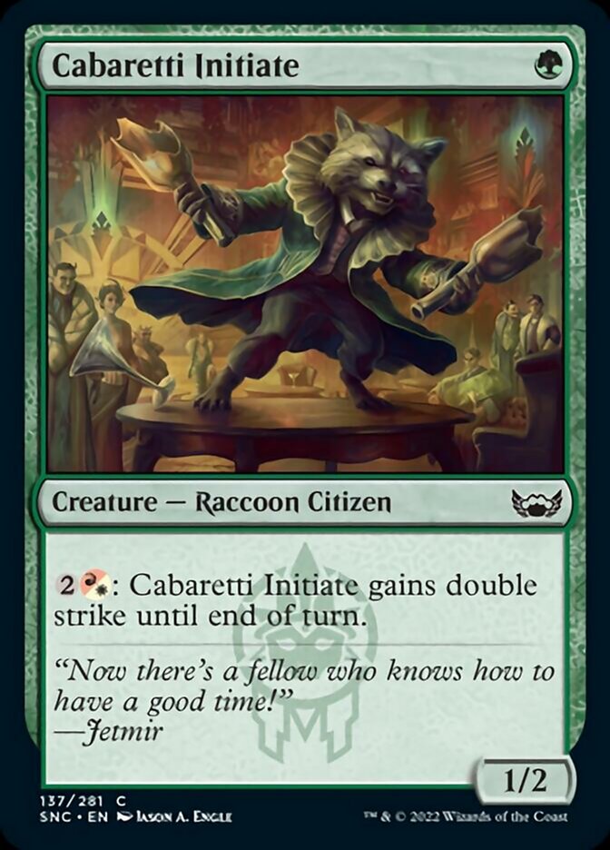 Cabaretti Initiate [Streets of New Capenna] | Eastridge Sports Cards & Games