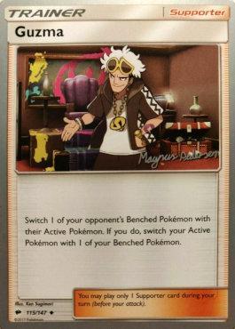 Guzma (115/147) (Garbanette - Magnus Pedersen) [World Championships 2018] | Eastridge Sports Cards & Games