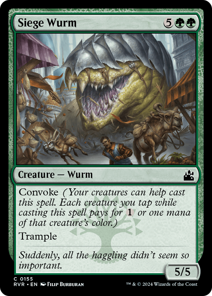 Siege Wurm [Ravnica Remastered] | Eastridge Sports Cards & Games