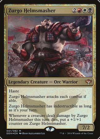 Zurgo Helmsmasher [Duel Decks: Speed vs. Cunning] | Eastridge Sports Cards & Games