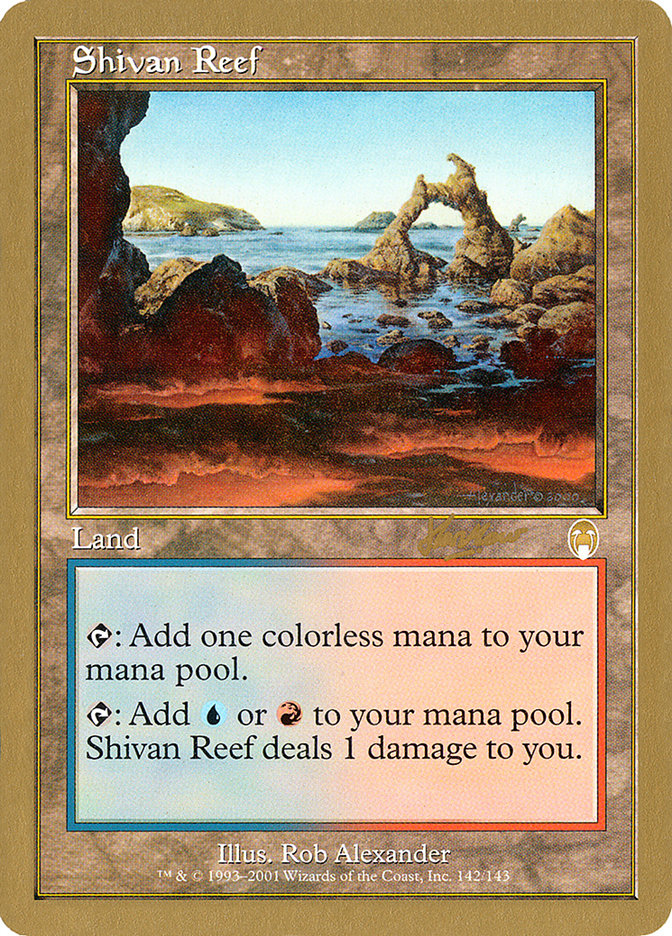 Shivan Reef (Sim Han How) [World Championship Decks 2002] | Eastridge Sports Cards & Games