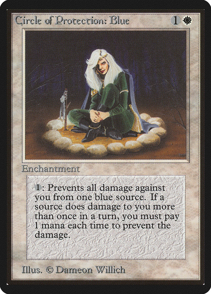 Circle of Protection: Blue [Limited Edition Beta] | Eastridge Sports Cards & Games