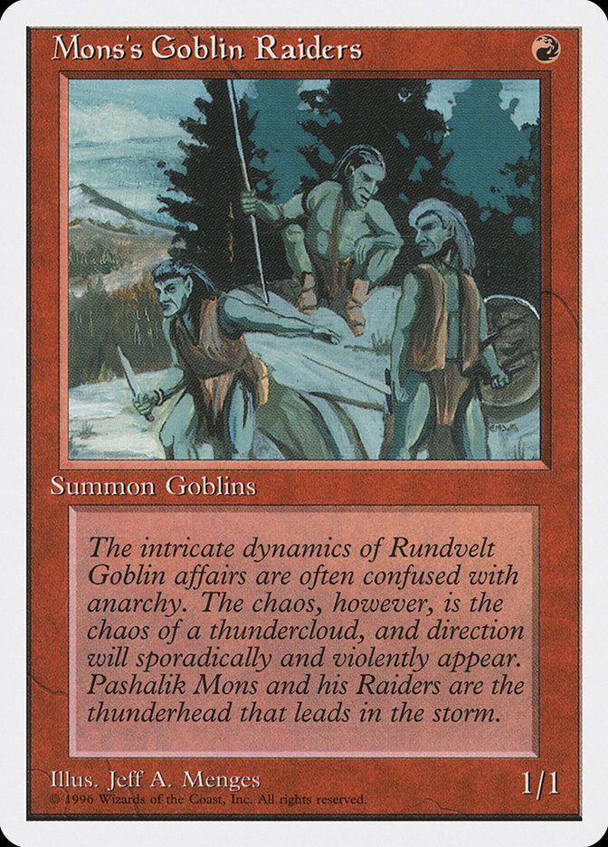 Mons's Goblin Raiders [Introductory Two-Player Set] | Eastridge Sports Cards & Games