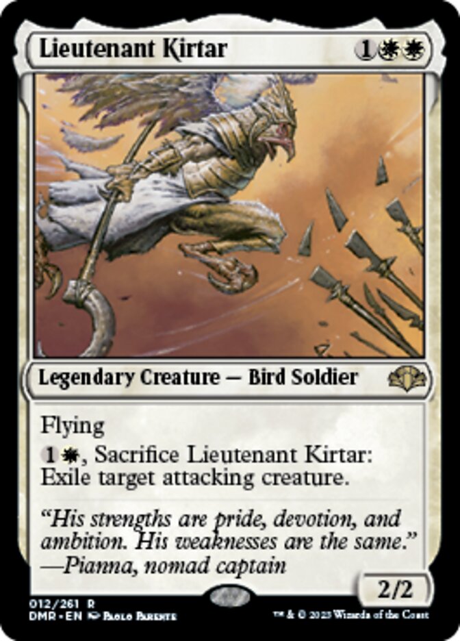 Lieutenant Kirtar [Dominaria Remastered] | Eastridge Sports Cards & Games