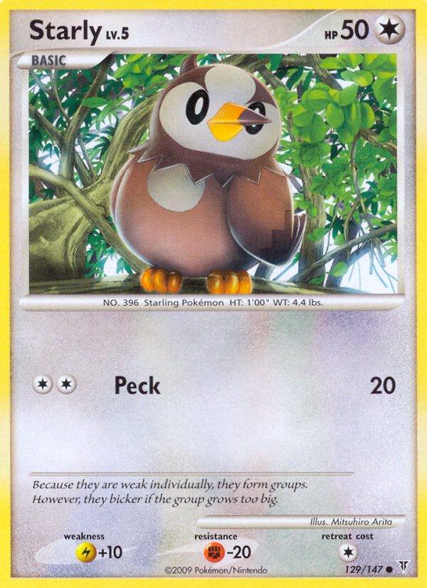 Starly (129/147) [Platinum: Supreme Victors] | Eastridge Sports Cards & Games