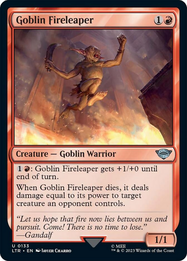 Goblin Fireleaper [The Lord of the Rings: Tales of Middle-Earth] | Eastridge Sports Cards & Games