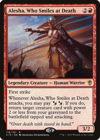 Alesha, Who Smiles at Death [Commander 2016] | Eastridge Sports Cards & Games