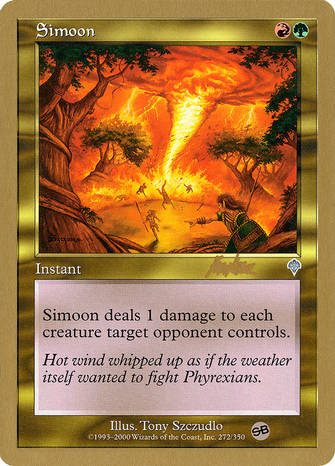 Simoon (Brian Kibler) (SB) [World Championship Decks 2002] | Eastridge Sports Cards & Games