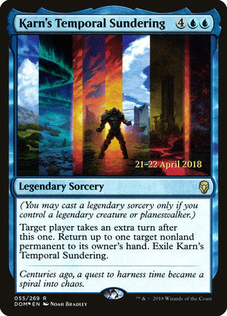 Karn's Temporal Sundering [Dominaria Promos] | Eastridge Sports Cards & Games
