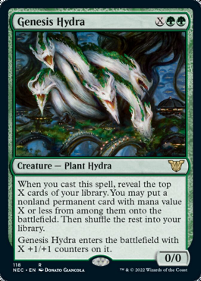 Genesis Hydra [Kamigawa: Neon Dynasty Commander] | Eastridge Sports Cards & Games