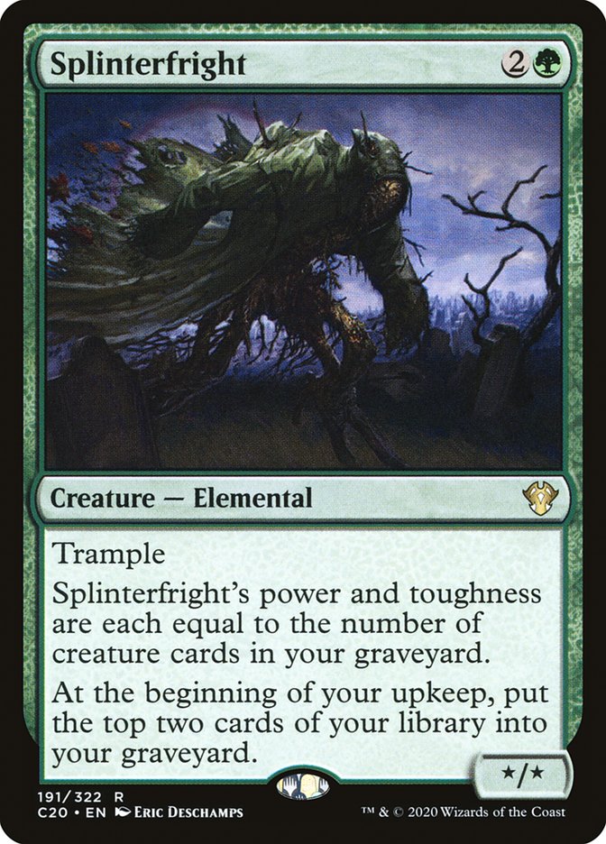 Splinterfright [Commander 2020] | Eastridge Sports Cards & Games