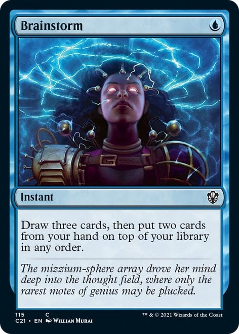 Brainstorm [Commander 2021] | Eastridge Sports Cards & Games