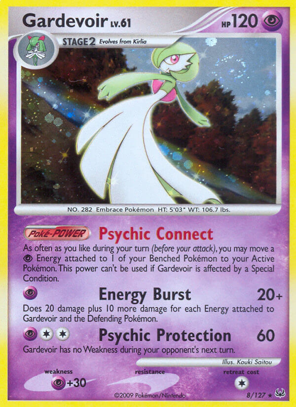 Gardevoir (8/127) (Theme Deck Exclusive) [Platinum: Base Set] | Eastridge Sports Cards & Games