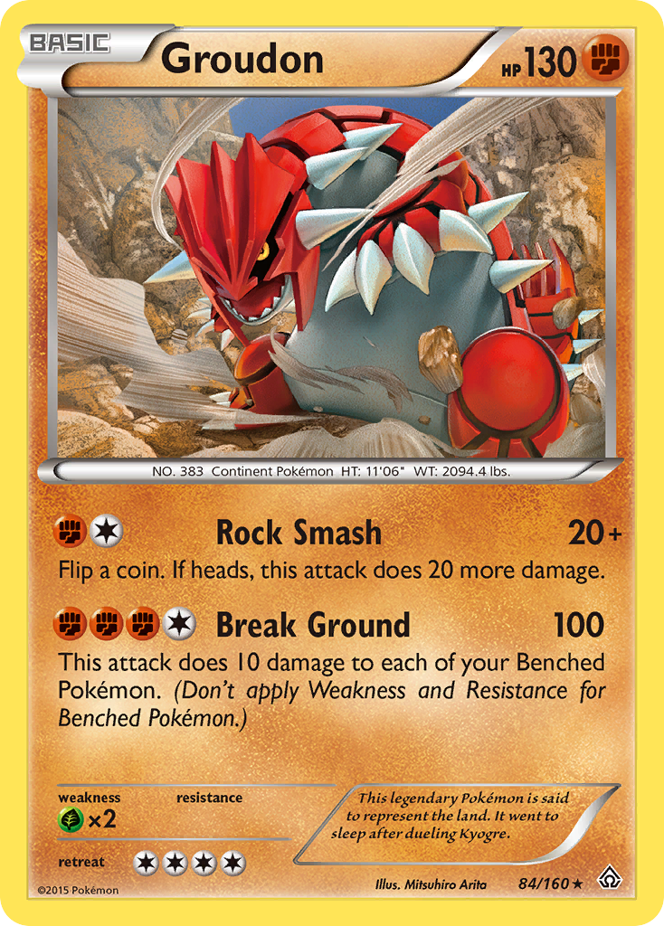 Groudon (84/160) [XY: Primal Clash] | Eastridge Sports Cards & Games