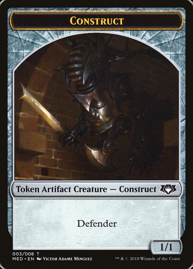 Construct (003/008) [Mythic Edition Tokens] | Eastridge Sports Cards & Games