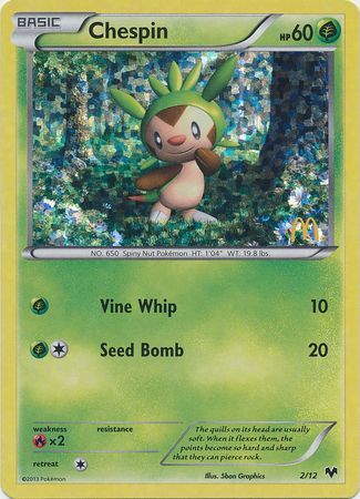 Chespin (2/12) [McDonald's Promos: 2014 Collection] | Eastridge Sports Cards & Games