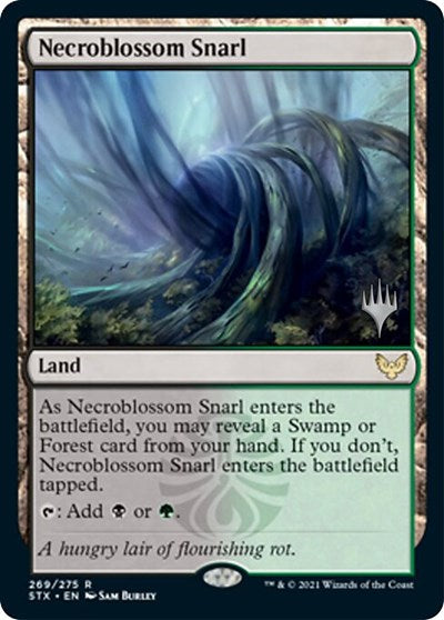 Necroblossom Snarl (Promo Pack) [Strixhaven: School of Mages Promos] | Eastridge Sports Cards & Games