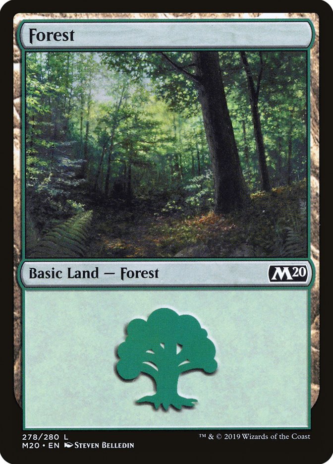 Forest (#278) [Core Set 2020] | Eastridge Sports Cards & Games