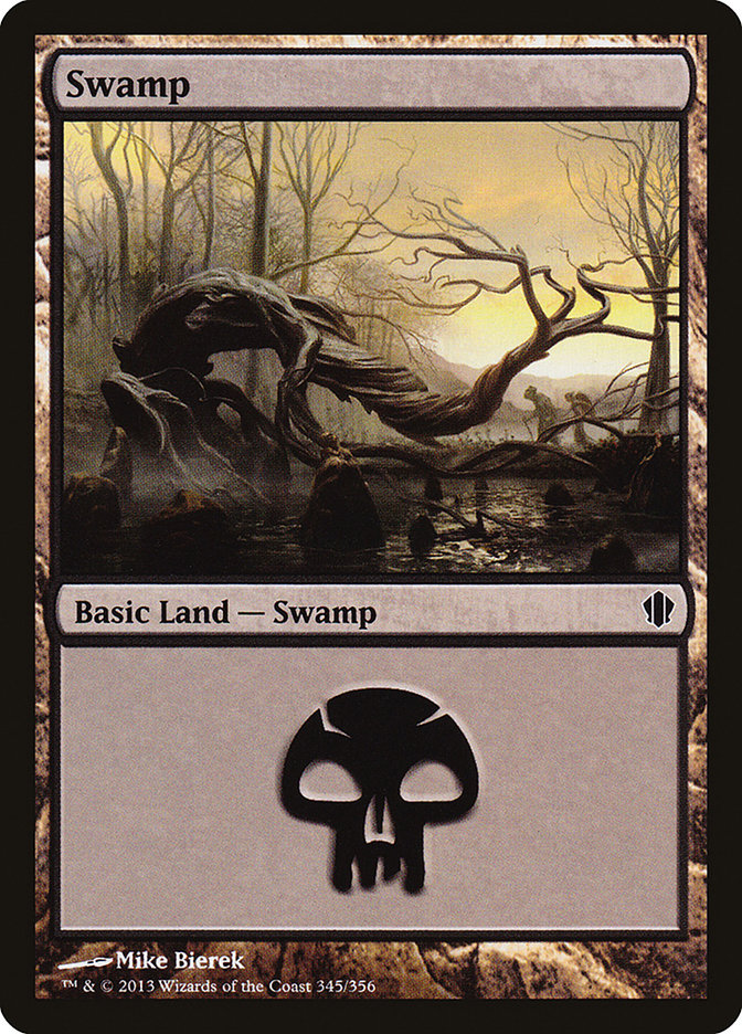 Swamp (345) [Commander 2013] | Eastridge Sports Cards & Games