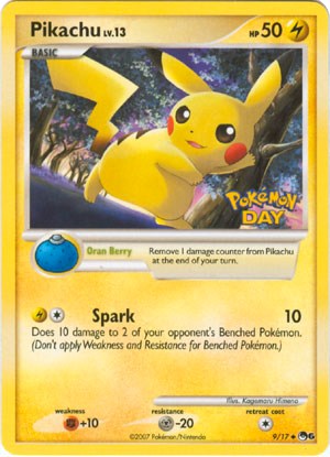 Pikachu (9/17) (Pokemon Day) [POP Series 6] | Eastridge Sports Cards & Games