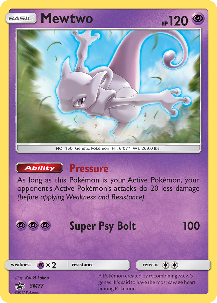 Mewtwo (SM77) [Sun & Moon: Black Star Promos] | Eastridge Sports Cards & Games